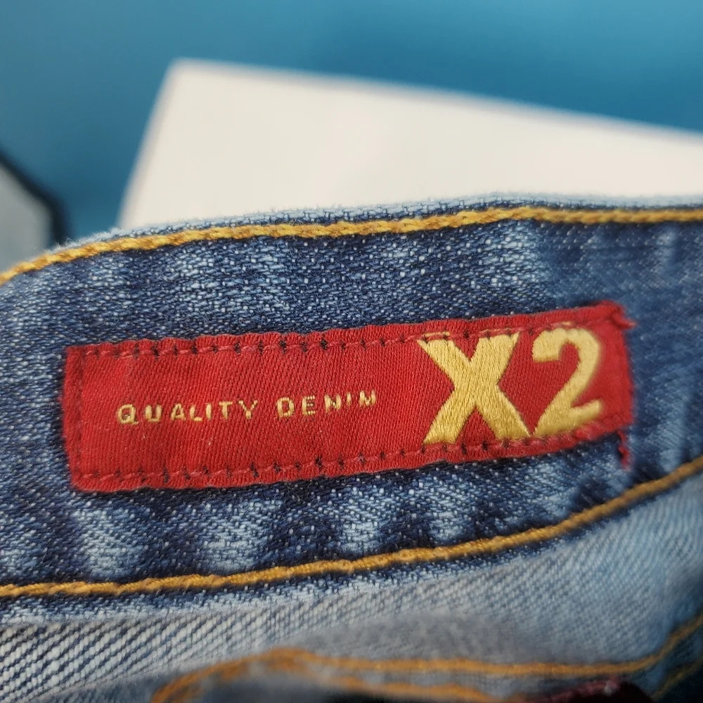 Express X2 Low Rise Eva Wide Leg Jeans 31 - Picture 3 of 16